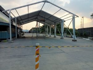 Aluminium Aloy Profile at Afternoon