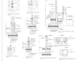 afr cil dwg 25 010 c detail foundation& pedestal rev.3 1