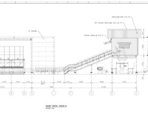 afr lho dwg 25 003 c side view, view a 1
