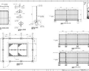 isog nng ht civ dwg 002 detail drawing for fencing & grounding page 0001